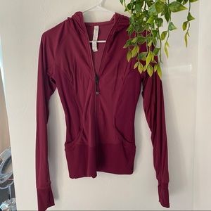 Lulu Lemon Maroon Jacket